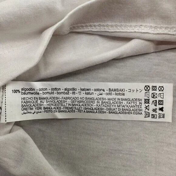 ZARA - Men's Now It's My Time Santa White Small T-Shirt A54 - Picture 4 of 5